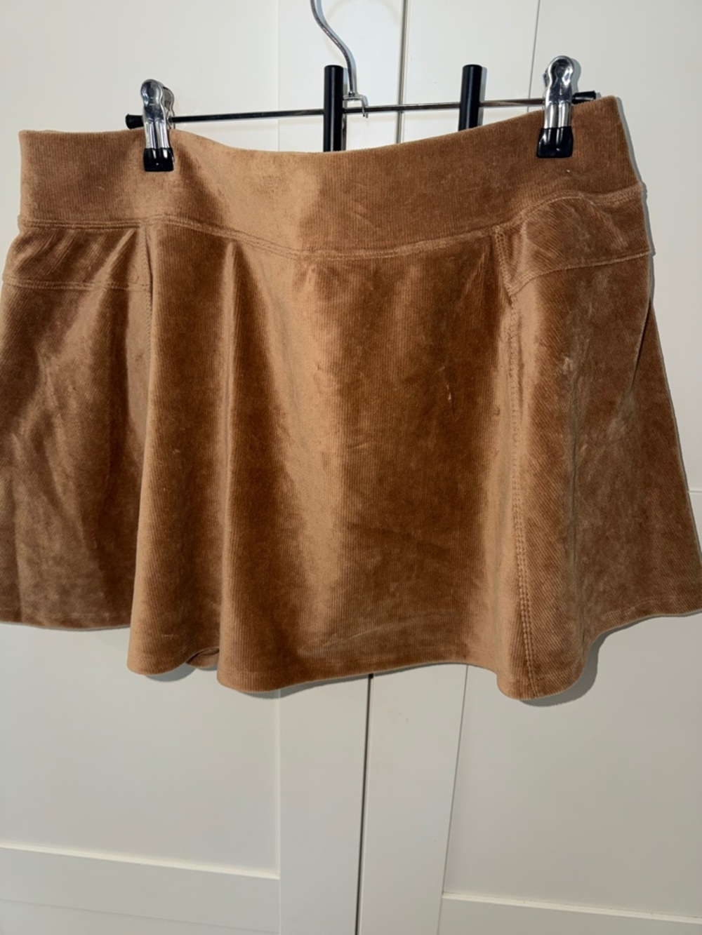 Offline by AERIE NWT Corduroy Circle Skort in Warm Brown Sz XL